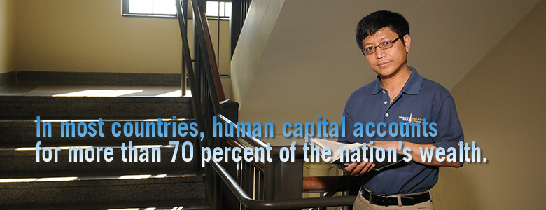 In most countries, human capital accounts for more than 70 percent of the nation's wealth.