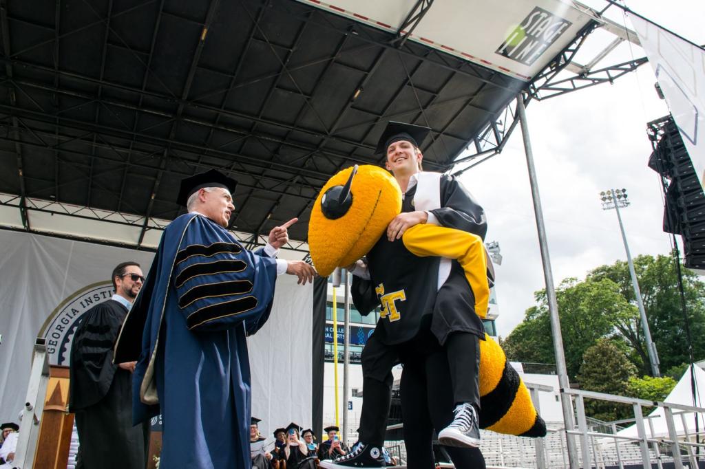 Bachelor's commencement ceremony