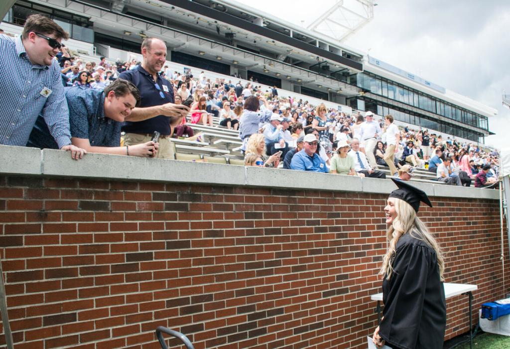 Bachelor's commencement ceremony