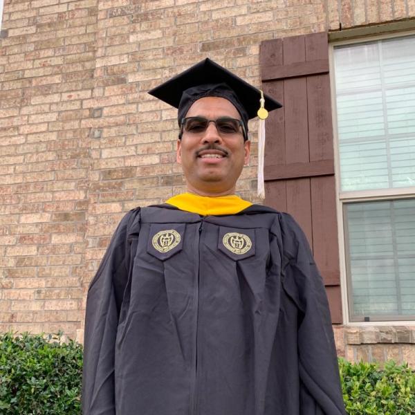 Awadhesh Kumar Paswan's grad photo