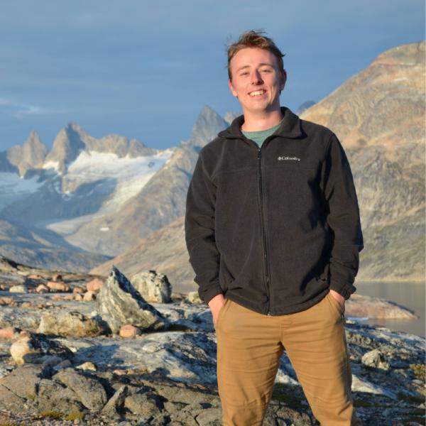 Taylor Sherwood on a mountain