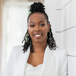 a headshot of Patrice Sheffield Jackson