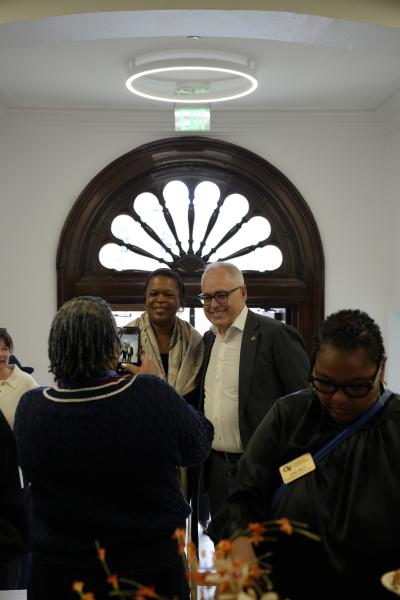 Guests at the renovation celebration event on Jan. 7, 2026.