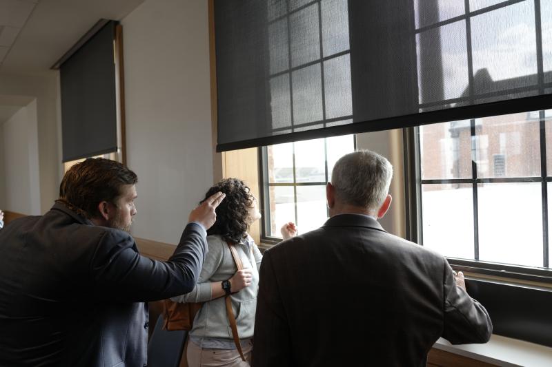 Guests at the renovation celebration event on Jan. 7, 2026.