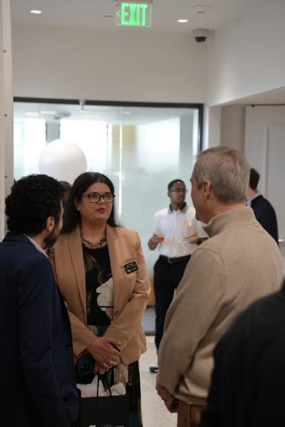 Guests at the renovation celebration event on Jan. 7, 2026.