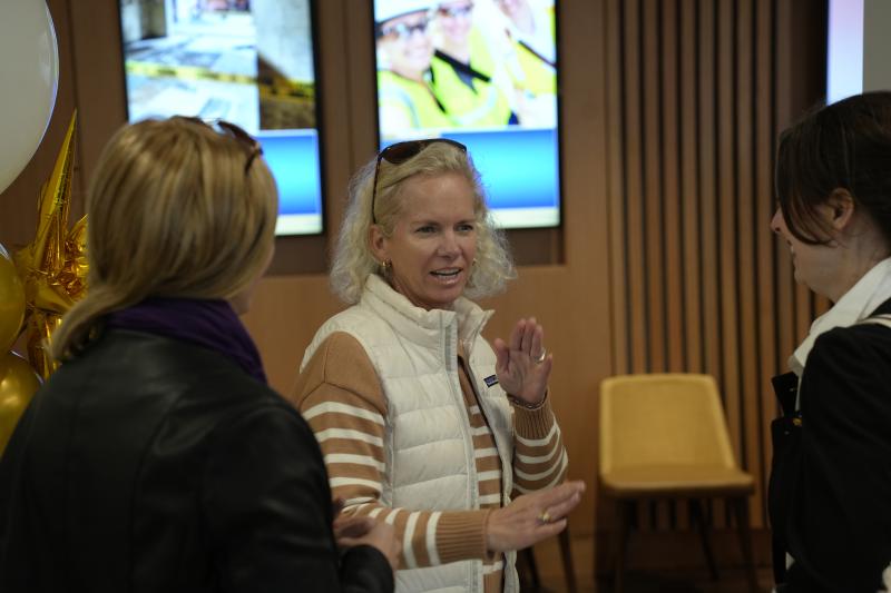 Guests at the renovation celebration event on Jan. 7, 2026.