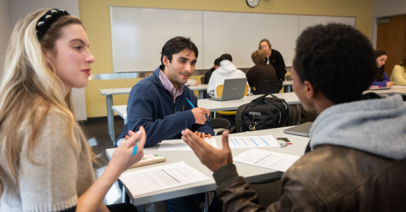 Students in a language class at Georgia Tech