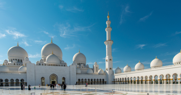 Grand Mosque in Abu Dhabi
