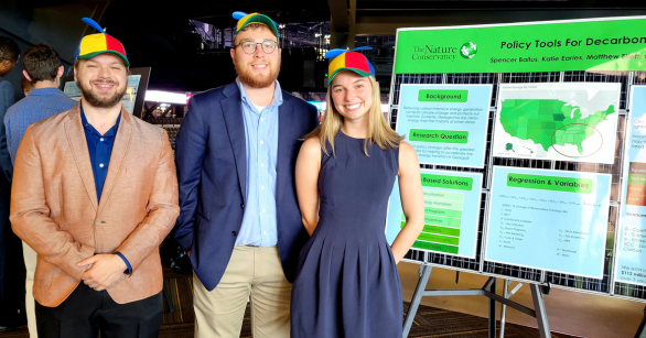 Public Policy students at their capstone presentation