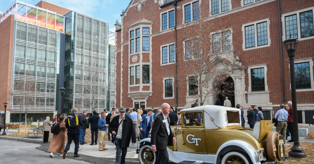 DM Smith Building housing the School of Public Policy