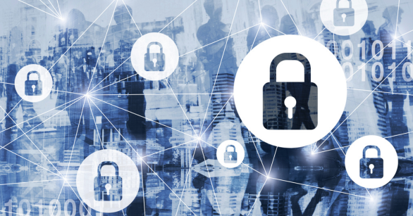 stock image depicting cybersecurity 
