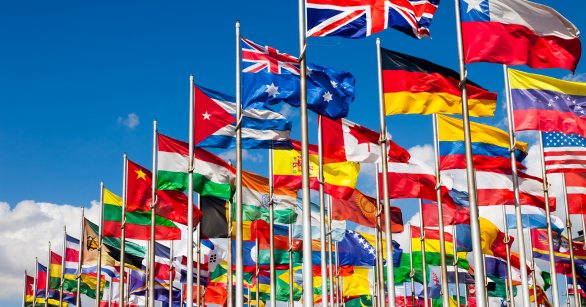flags from around the world