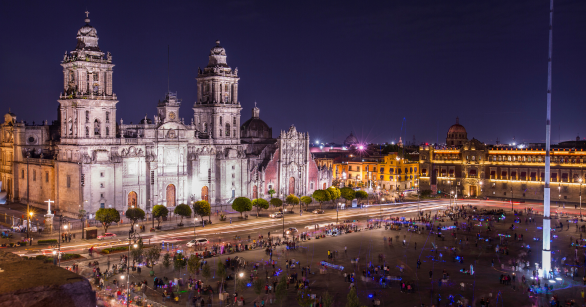 Zocalo Square in Mexico City