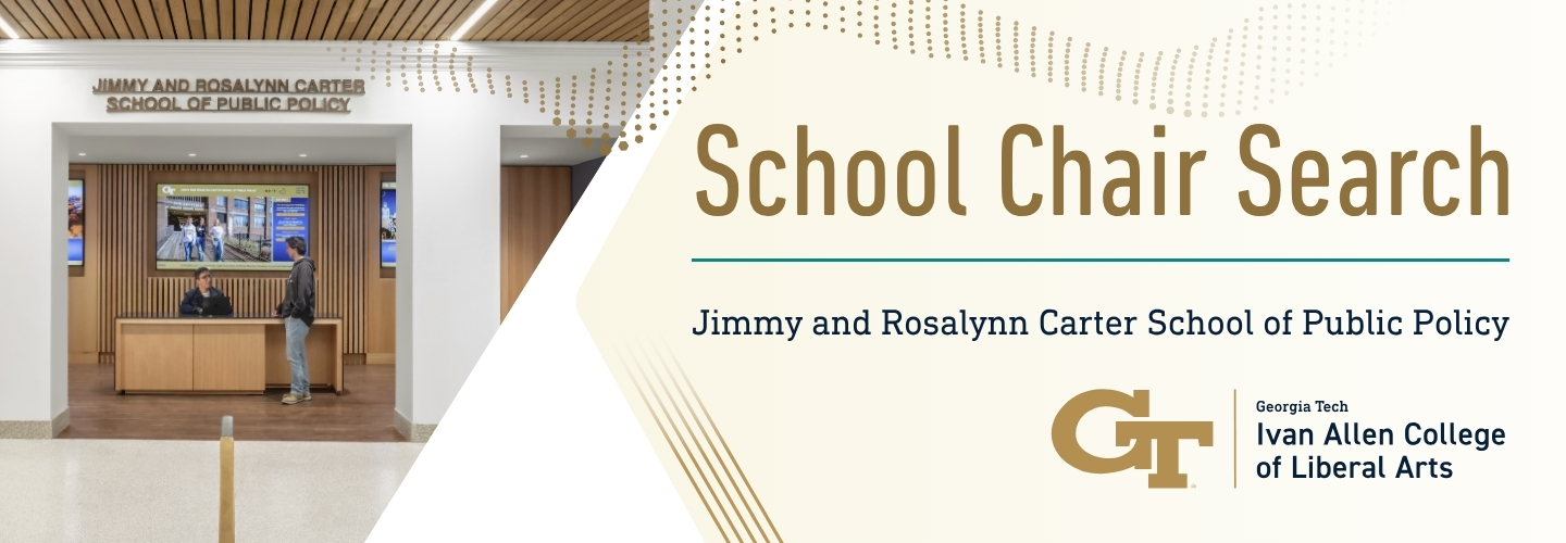 School Chair Search | Jimmy and Rosalynn Carter School of Public Policy