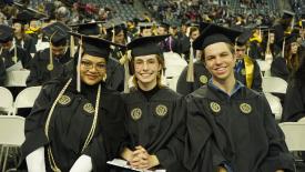 graduates at the fall 2023 BS Commencement ceremony
