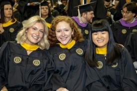 graduates at the fall 2023 MS Commencement ceremony