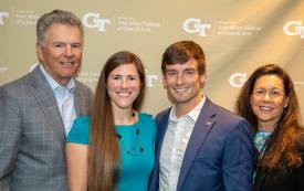 Guests at the Ivan Allen College 2024 Distinguished Alumni Awards