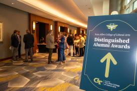 Guests at the Ivan Allen College 2024 Distinguished Alumni Awards